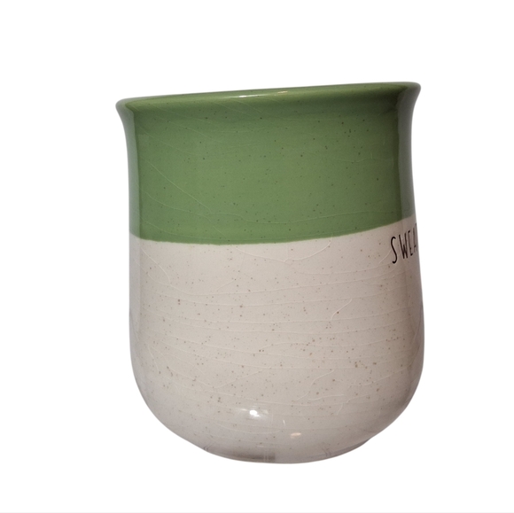Sweater Weather | Green & Cream | Ceramic Mug - Picture 4 of 7